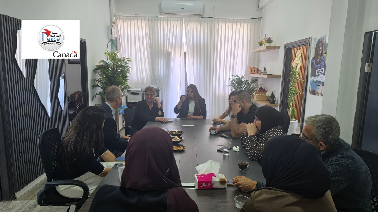 Generations of Peace Hosts Canadian Representative to Learn About Palestinian Women’s Experiences
